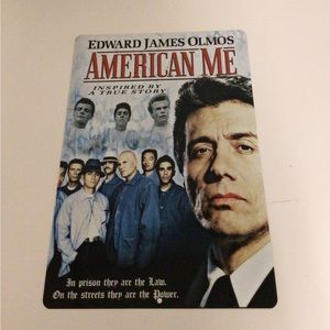American Me Edward James Olmos movie print metal tin sign